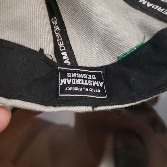 Amsterdam gray and green adjustable hat - Picture 3 of 3